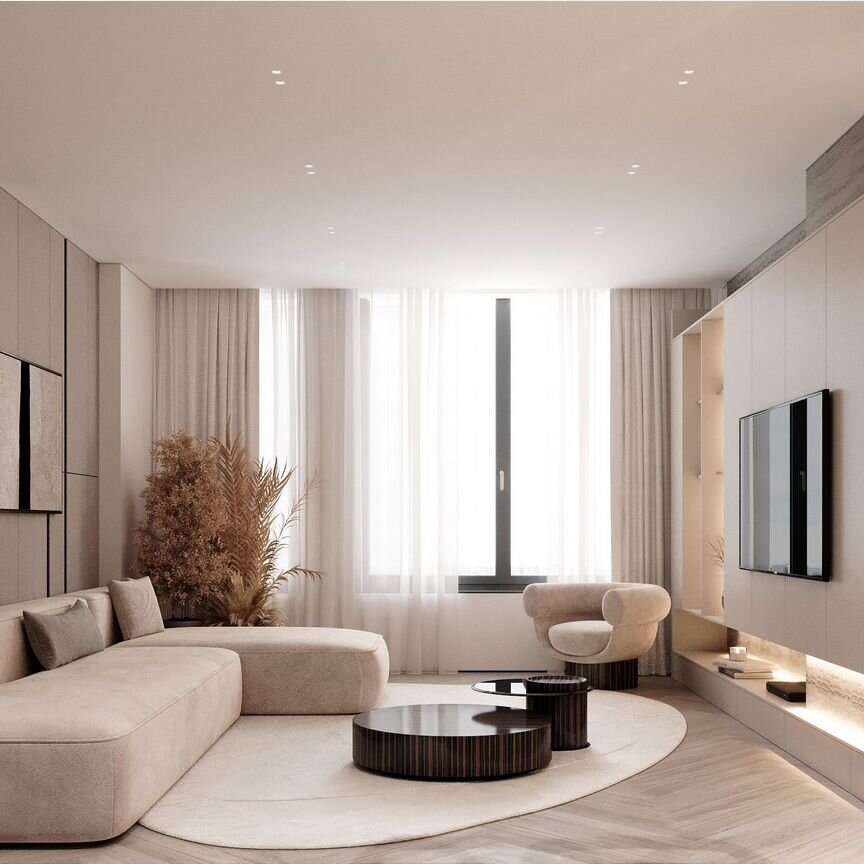 3-к. апартаменты, 74,5 м², 20/21 эт.