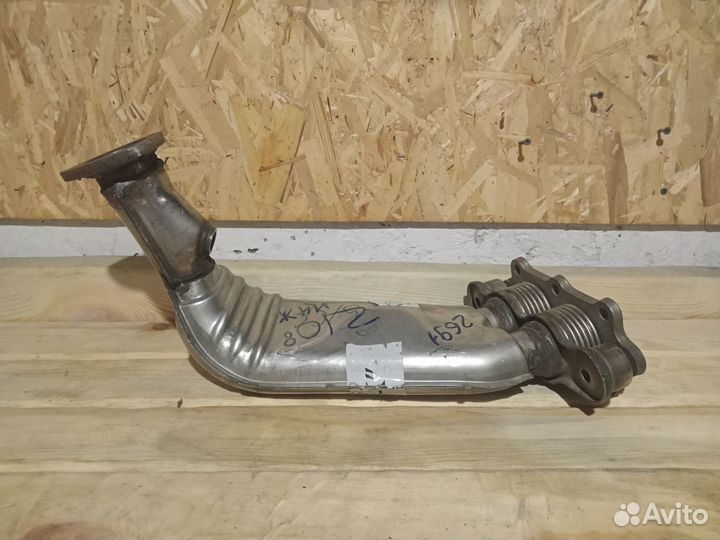 Труба приёмная ваз 2108 с отв. под датчик кислород