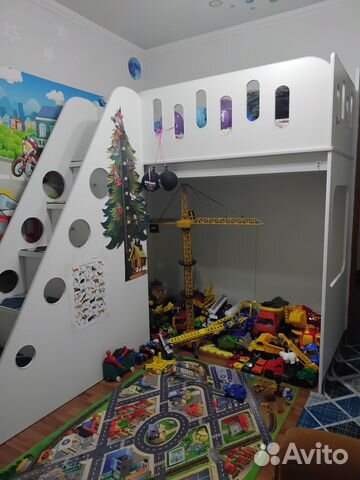 Детская кровать от 3 лет с бортиками