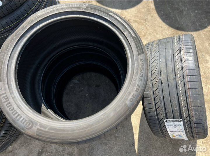 Continental ContiSportContact 5P 255/40 R20 и 295/35 R20 105Y
