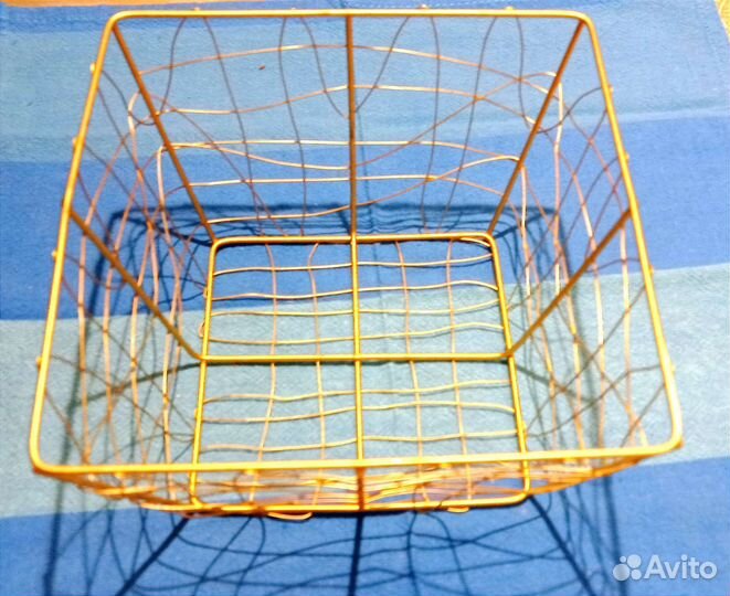 Корзинка металлическая