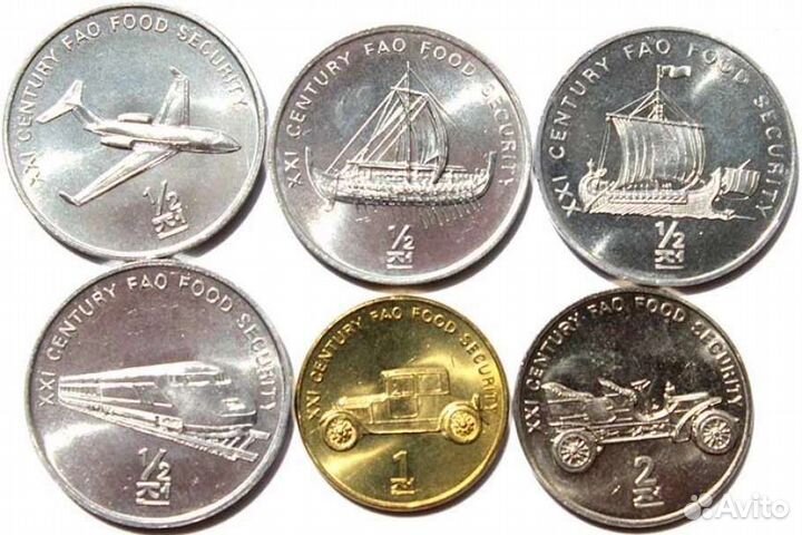 Наборы иностранных монет