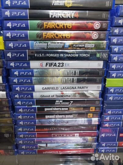 Игры ps4 новые/б.у./обмен ч1
