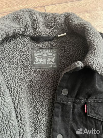 Джинсовая куртка мужская levis xxl