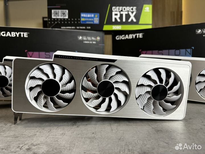 Видеокарта Gigabyte Vision RTX 3080 10GB