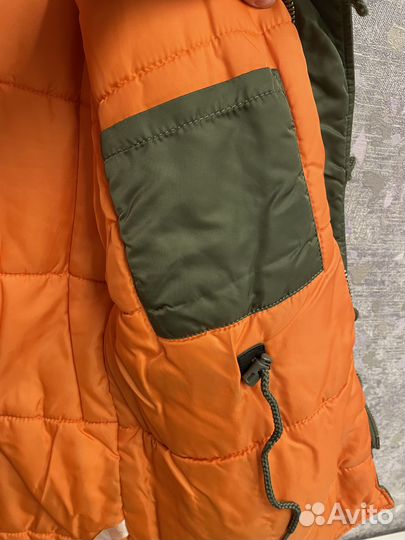 Паркa Alpha Industries зеленая L