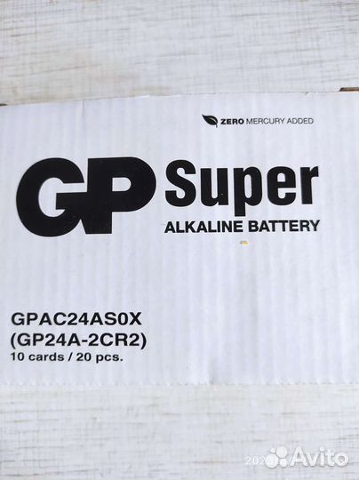 Алкалиновая батарейка GP