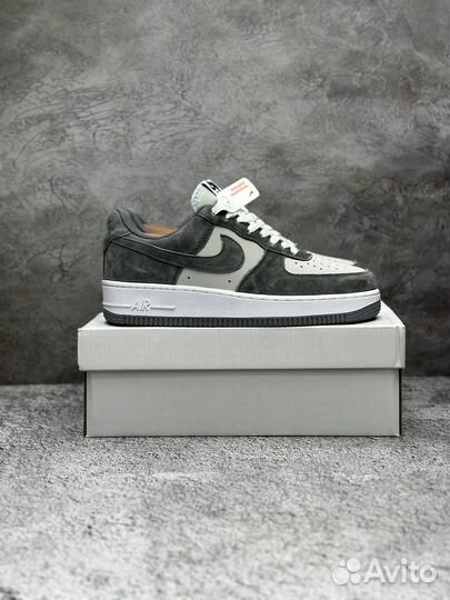 Кроссовки nike air force 1 с мехом