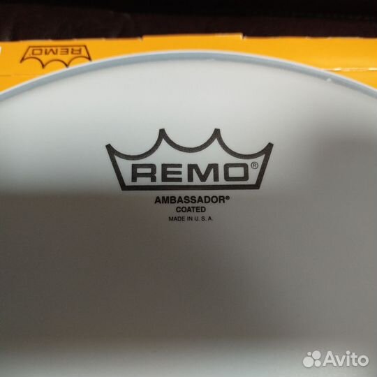 Пластик малого Remo Ambassador coated 14