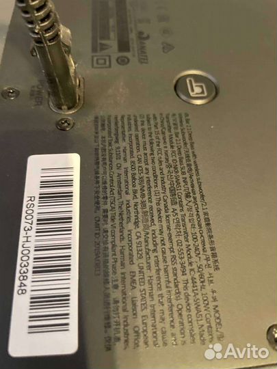 Колонка сабвуфер от саундбара JBL 2.1 soundbar