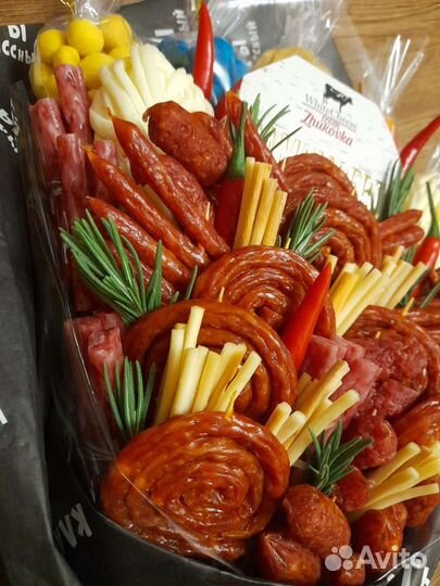 Мужской подарок, съедобный букет