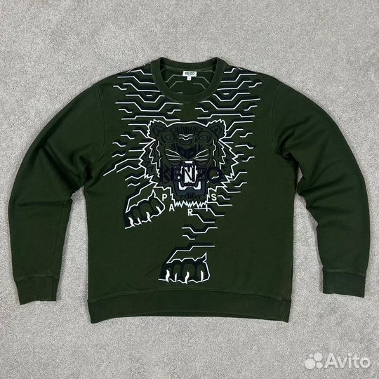 Оригинальный Cвитшот Kenzo Geo Tiger L