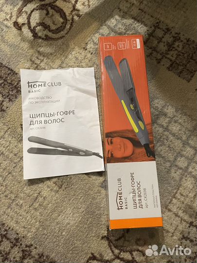 Щипсы гофре для волос