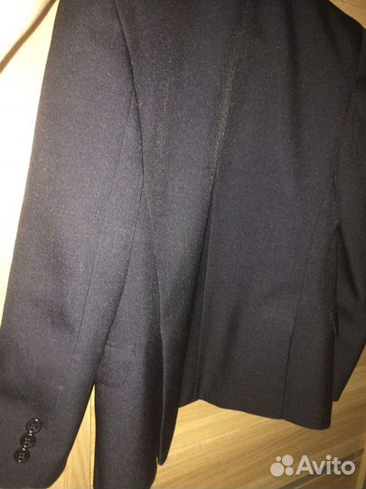 Школьный пиджак Темно-синий цвет