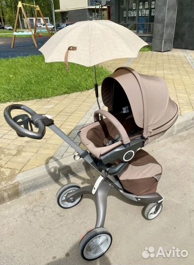 Коляска Stokke Xplory V4 (цвет бежевый)