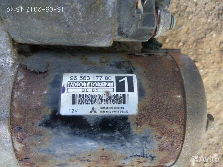 Стартер на Ситроен С2 2007 года