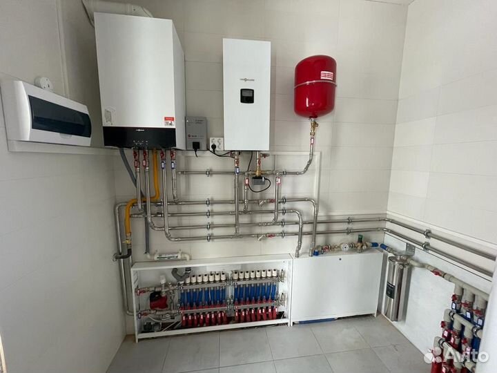 Монтаж отопления и водоснабжения в вашем доме