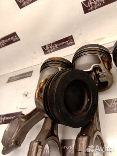 Поршни шатуны VAG VW 2.0 TDI CBA CBB