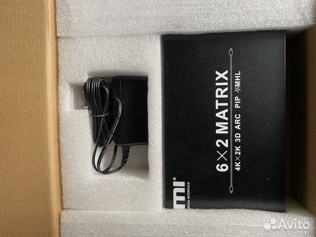 Матрица коммутатор 6x2