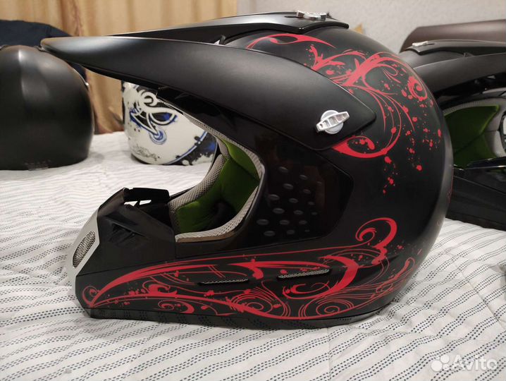 Шлемы Nolan кросс эндуро новый XL