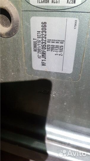 Разбор на запчасти Renault Scenic 2003-2009