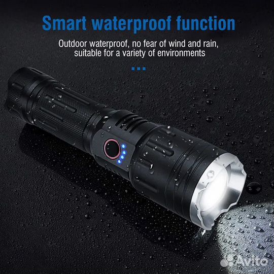 Ручной (тактический) фонарь boruit YHX-0443