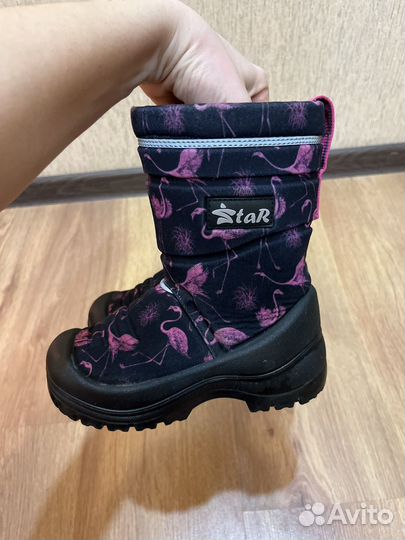 Сапоги зимние для девочки 26