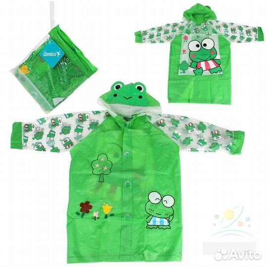 Дождевик плащ детский 