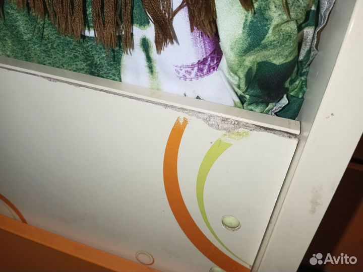 Двухъярусная кровать бу с матрасами