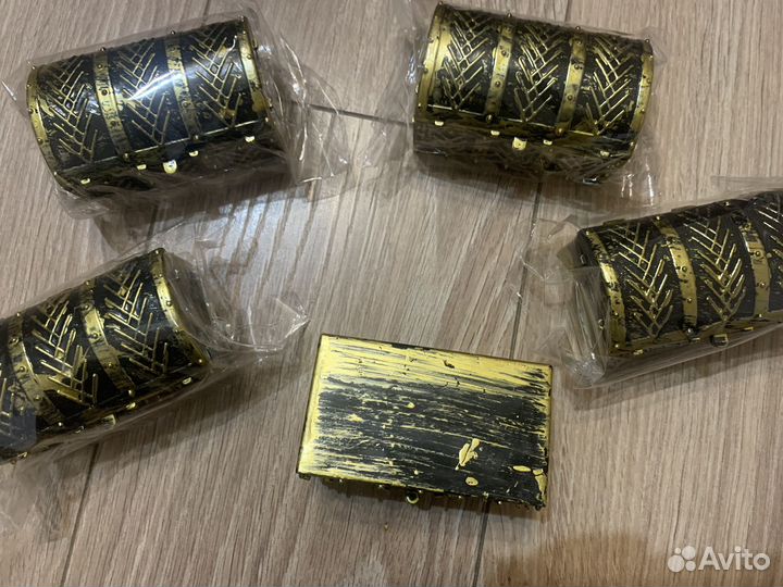 Сундучек копилка 6 штук