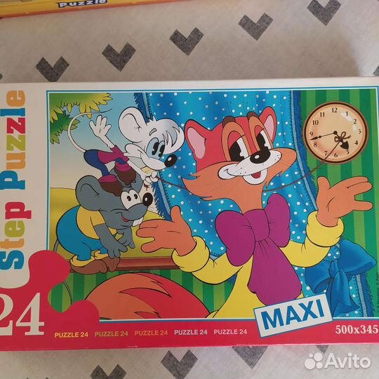 Пазлы в ассортименте