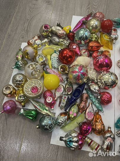 Елочные игрушки СССР