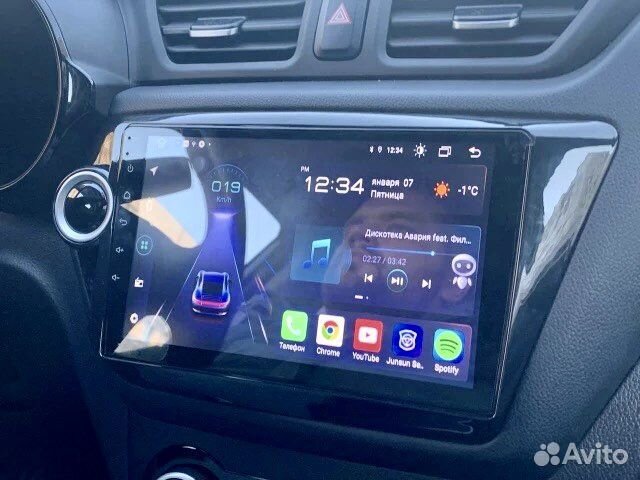 Магнитола для kia rio 3
