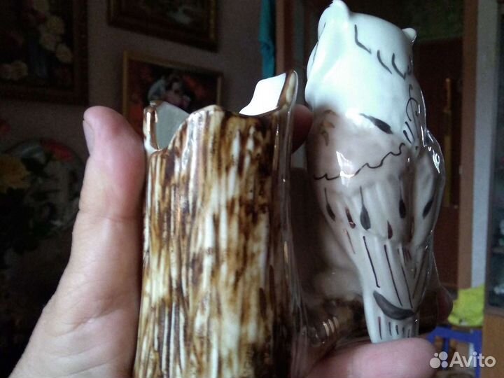 Фарфоровые статуэтки,карандашница
