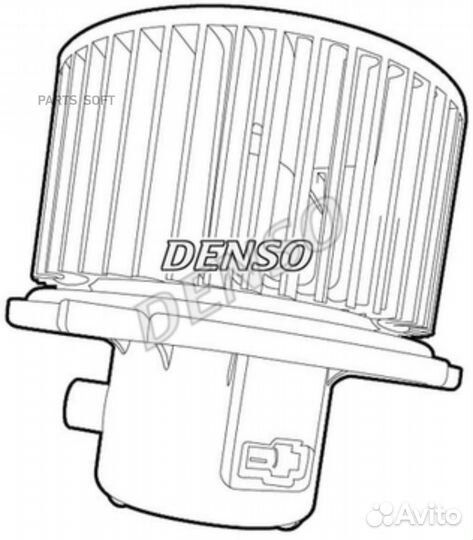 Denso DEA41007 Вентилятор обдува салона