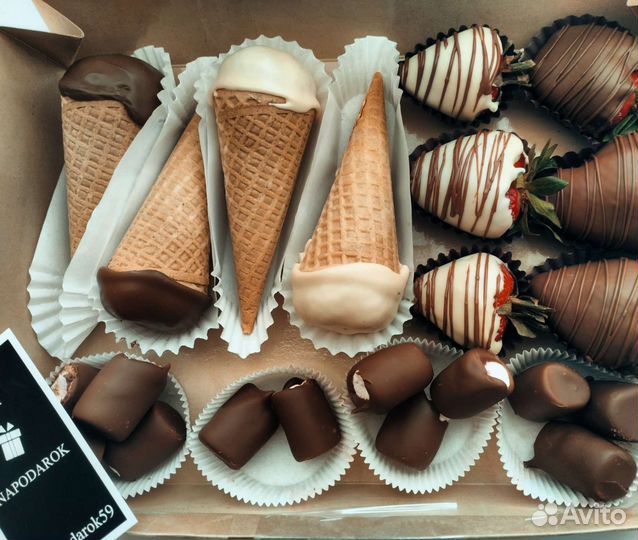 Клубника в шоколаде