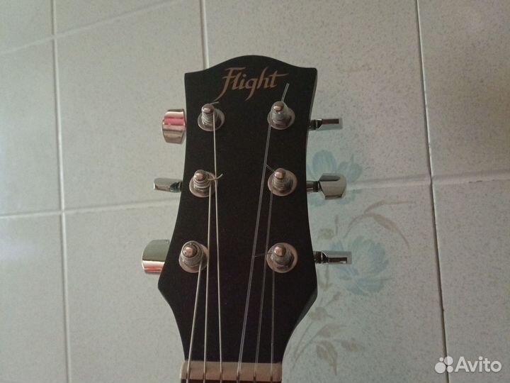 Акустическая гитара Flight D-175 BK