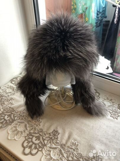 Шапка из чернобурки