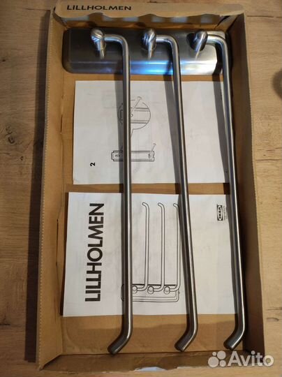 Вешалка для полотенец икея Lillholmen металл