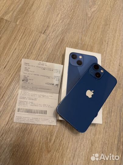 iPhone 13 mini, 128 ГБ