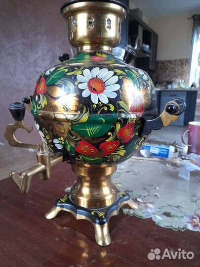 Самовар электрический расписной