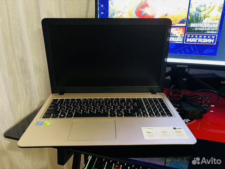 Игровой asus VivoBooK/2.6 MHz/ddr4/MX110/500gb