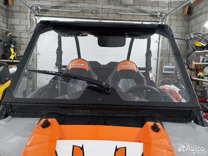 Лобовое стекло с дворником для Polaris RZR1000