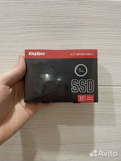 Ssd SATA 2.5 1tb KingSpec Гарантия