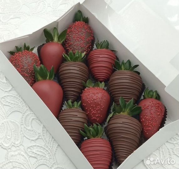 Клубника в бельгийском шоколаде