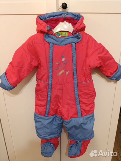 Комбинезон демисезонный для девочки 74