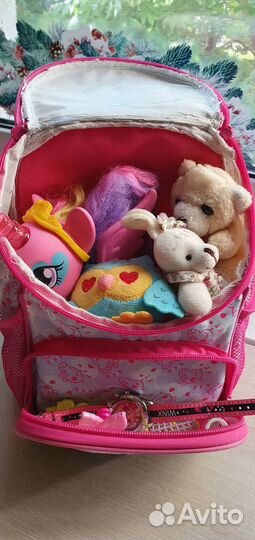 Рюкзак для девочки 2-3 г, игрушки, джинсы, лонг
