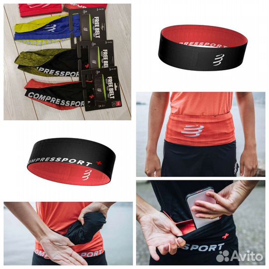 Пояс для бега Compressport, новый, оригинал