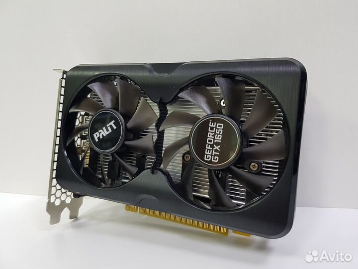 Видеокарта 4Gb gddr6 Palit GeForce GTX1650
