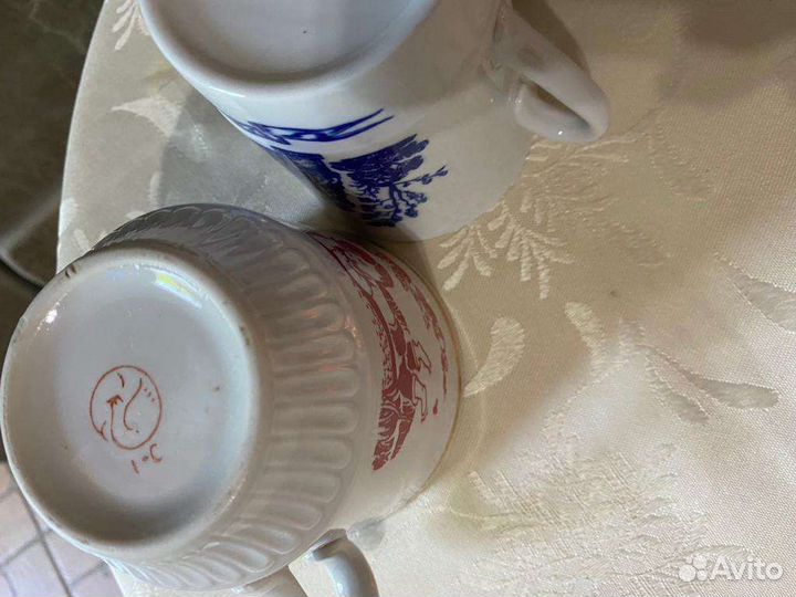 Кружки чайные СССР винтаж